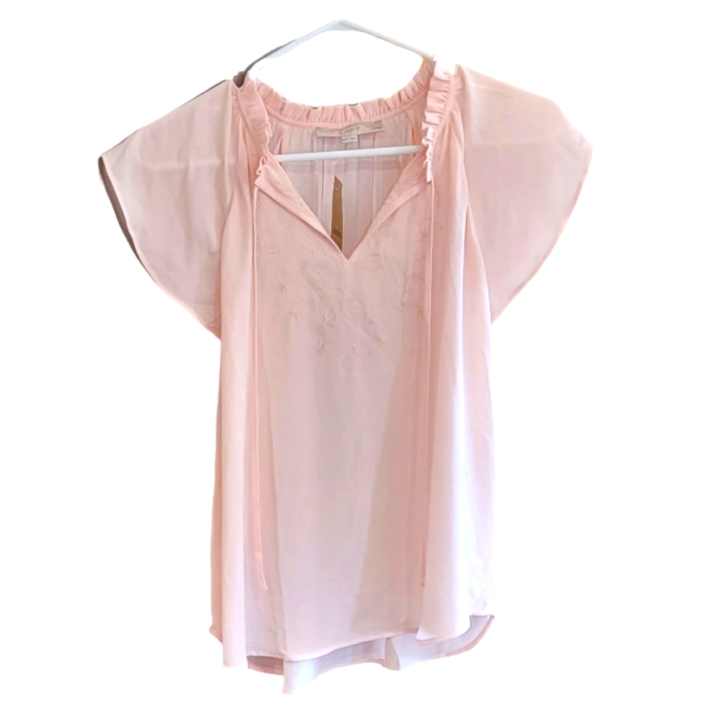 LOFT Petites Draw string blouse
